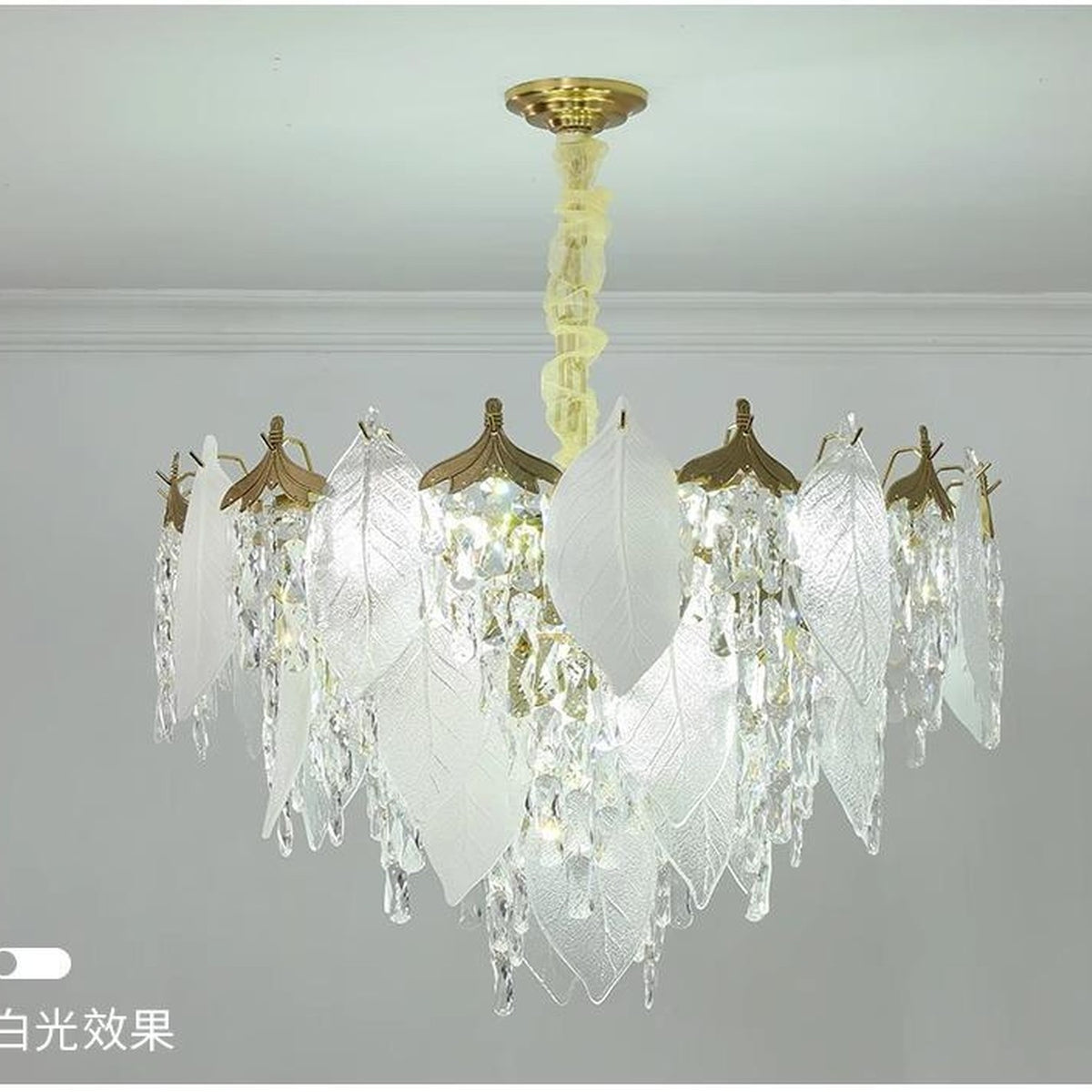 AM0485 — Light Luxury Crystal Chandelier for Living Rooms