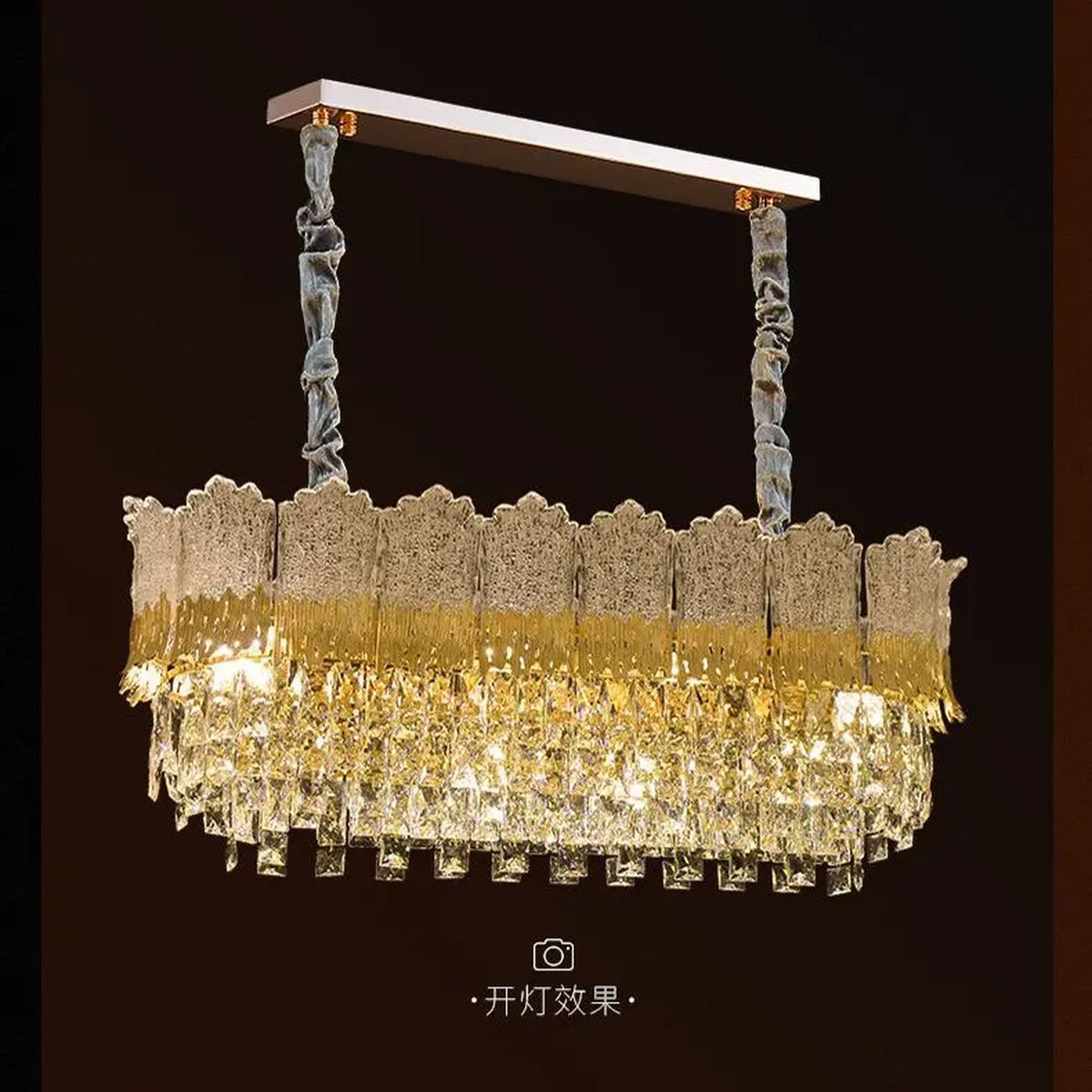 AM0620 — Imported K9 Crystal Chandelier for Living Rooms