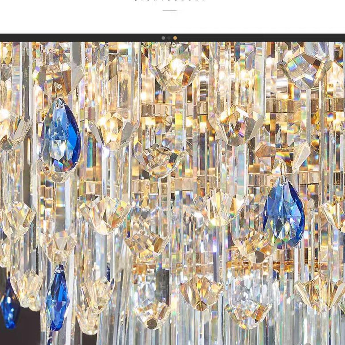 AM0687 — Light Luxury Crystal Chandelier for Living Rooms