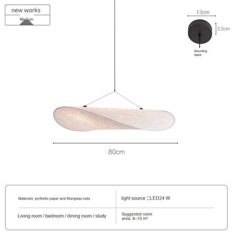 Medium D80cm · 24W