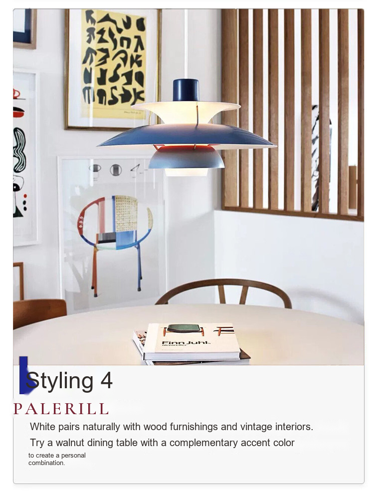 Layered Disc Pendant Light — AM0135, view 40