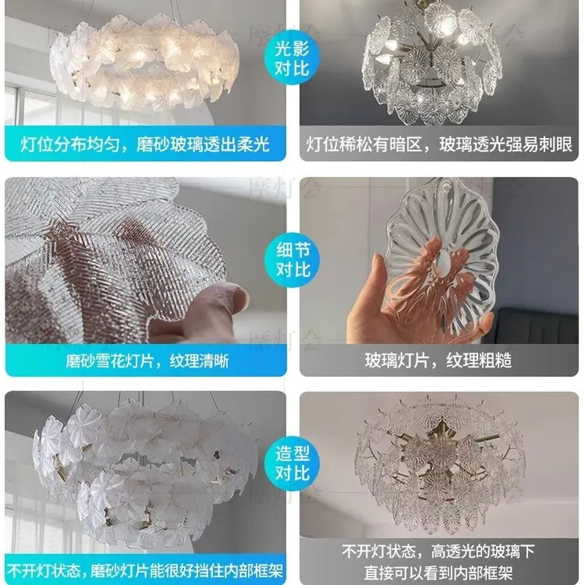 AM0699 — Light Luxury Chandelier for Living Rooms