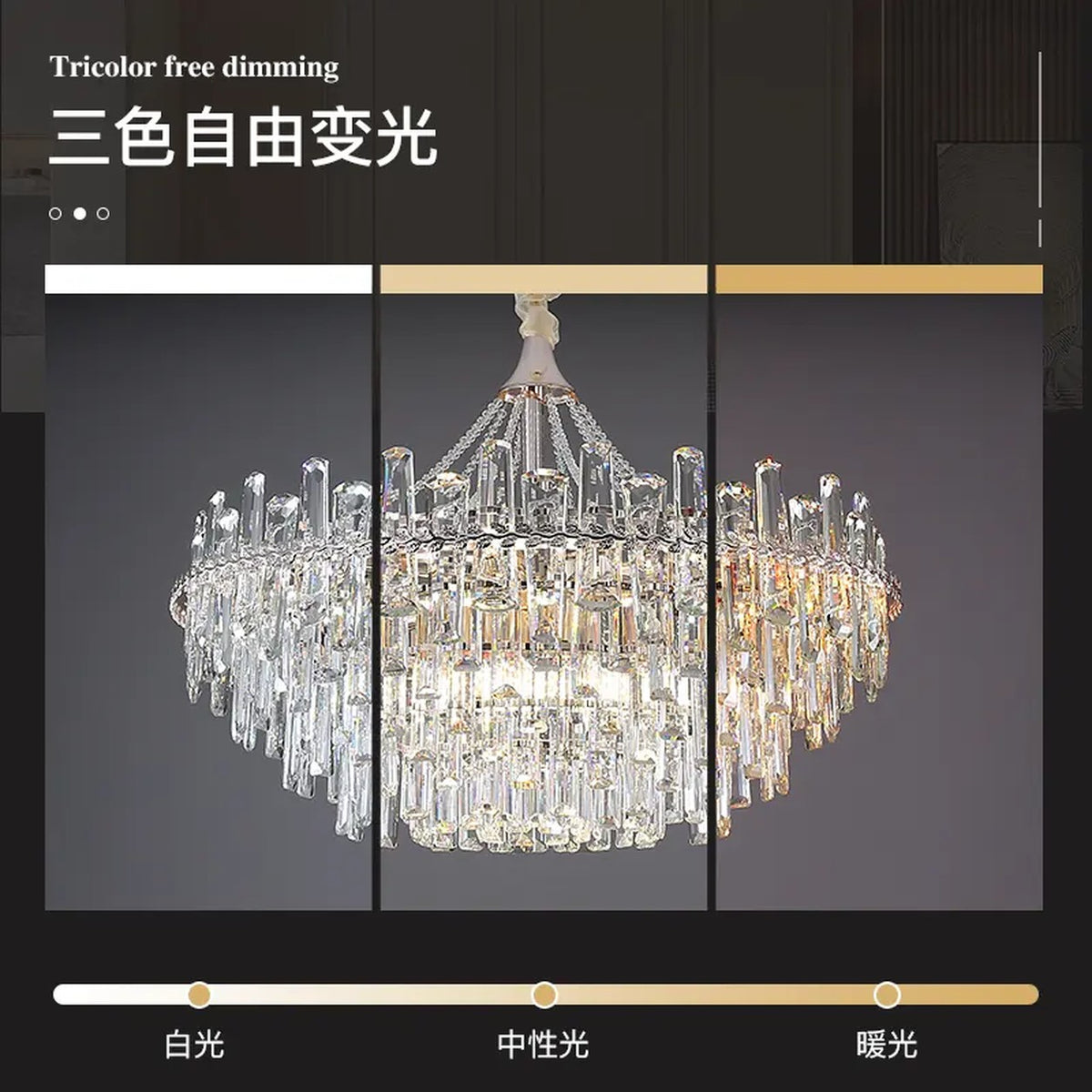 AM0486 — Light Luxury Chandelier for Living Rooms