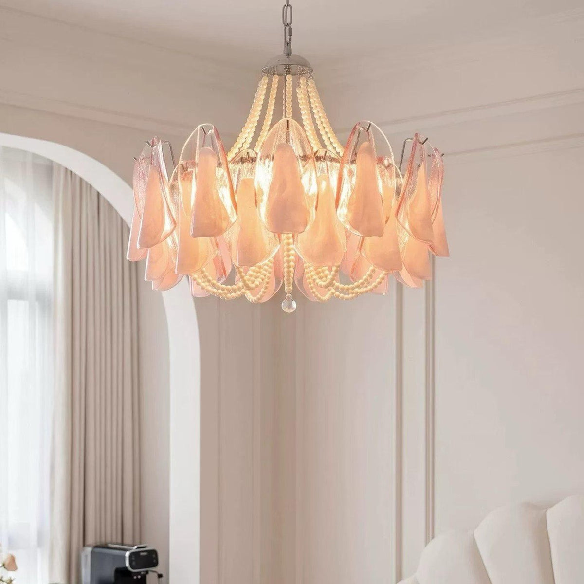 AM0587 — Light Luxury Crystal Chandelier for Living Rooms