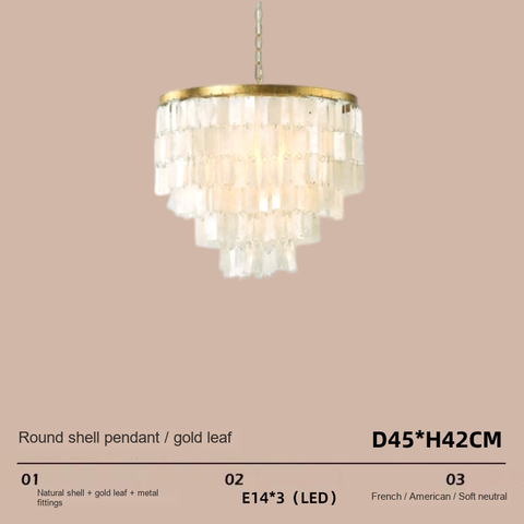 Gold round D45CM