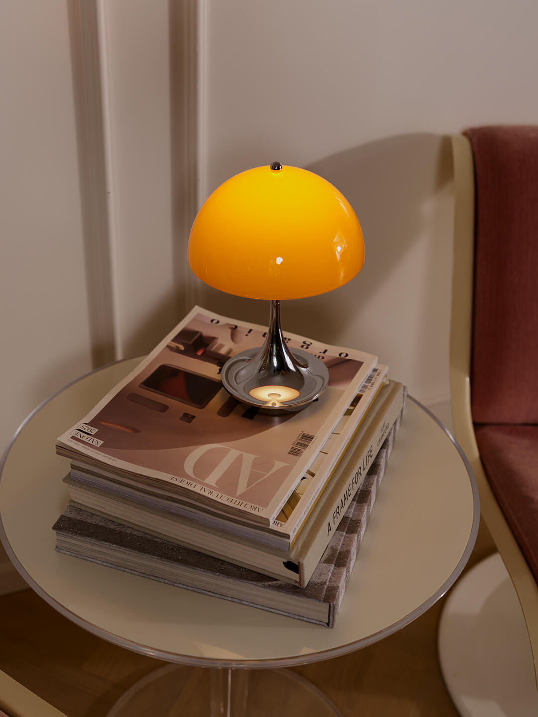 Portable Dimmable Mushroom Table Lamp — AM0136, view 2