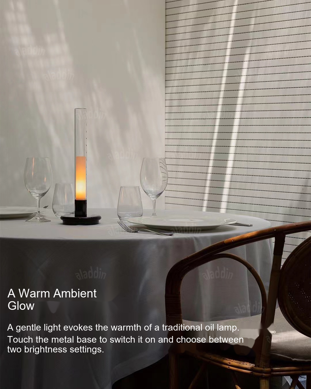 Rechargeable Candle Wall Light — AM0229, view 11