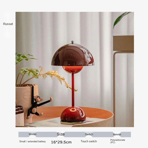 Russet · Extended-battery version · Touch switch