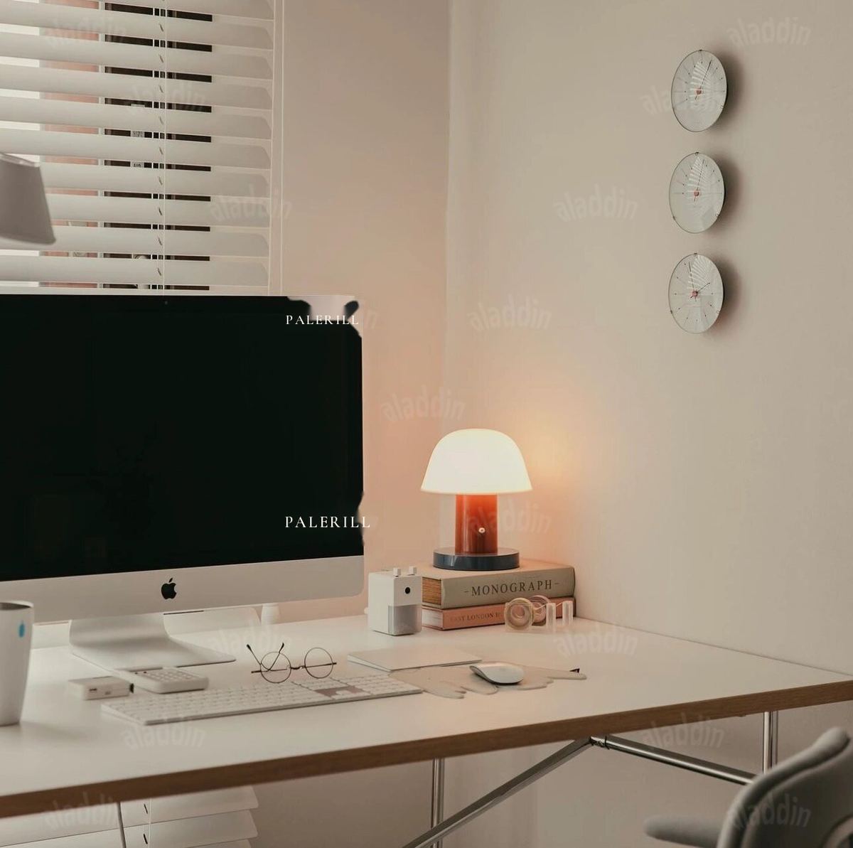 Compact Touch-Dimmable Mushroom Lamp — AM0145, view 18