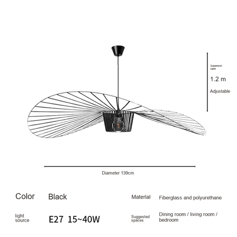 Black 139cm