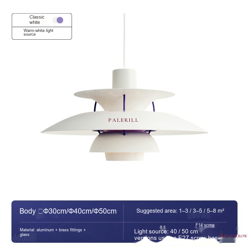 Layered Disc Pendant Light — AM0135, view 8