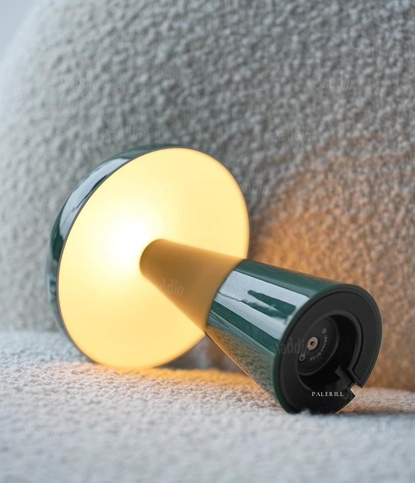 Brushed Metal Rechargeable Table Lamp — AM0144, view 22