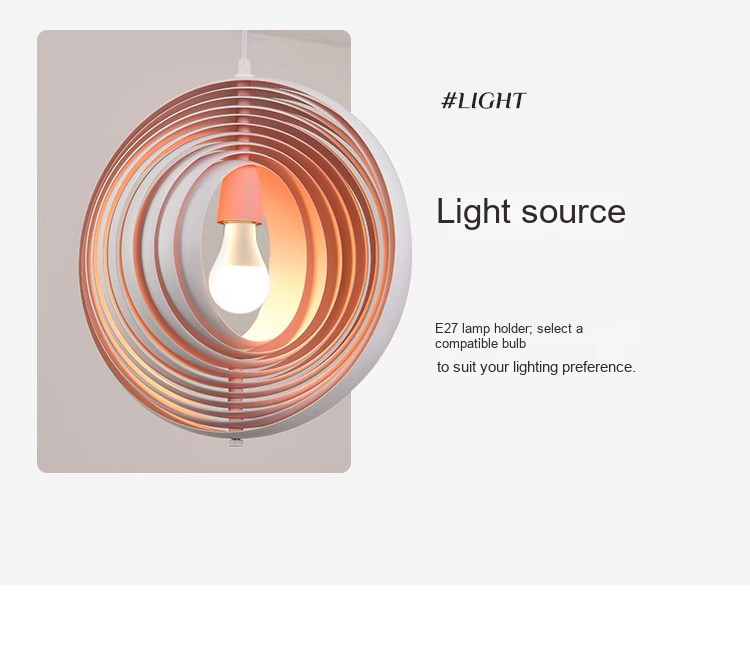 Sculptural Moon Pendant Light — AM0150, view 10