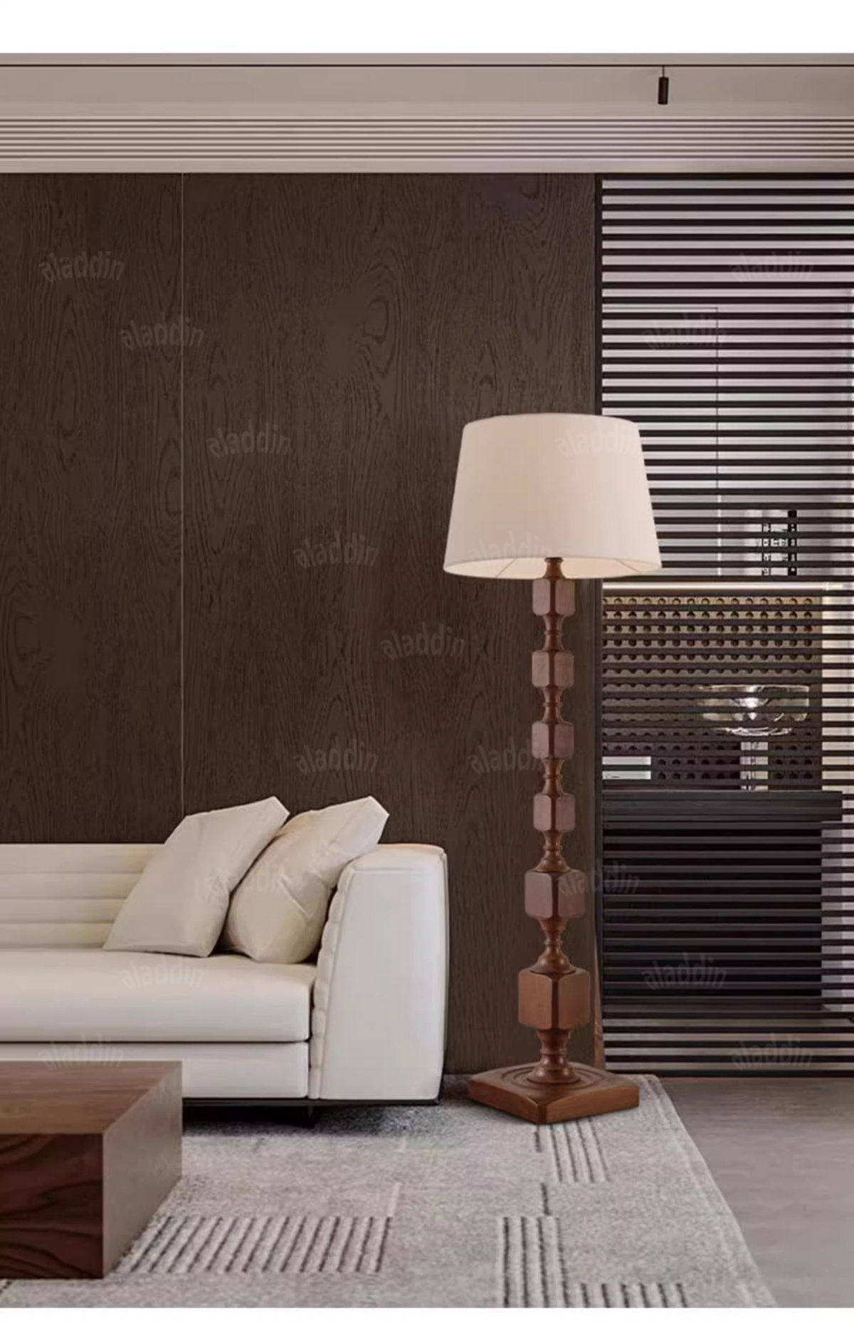 Solid Wood Floor Lamp — AM0226, view 25