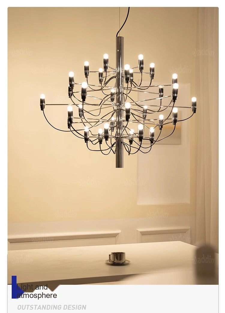 Multi-Arm Candle Chandelier — AM0220, view 29