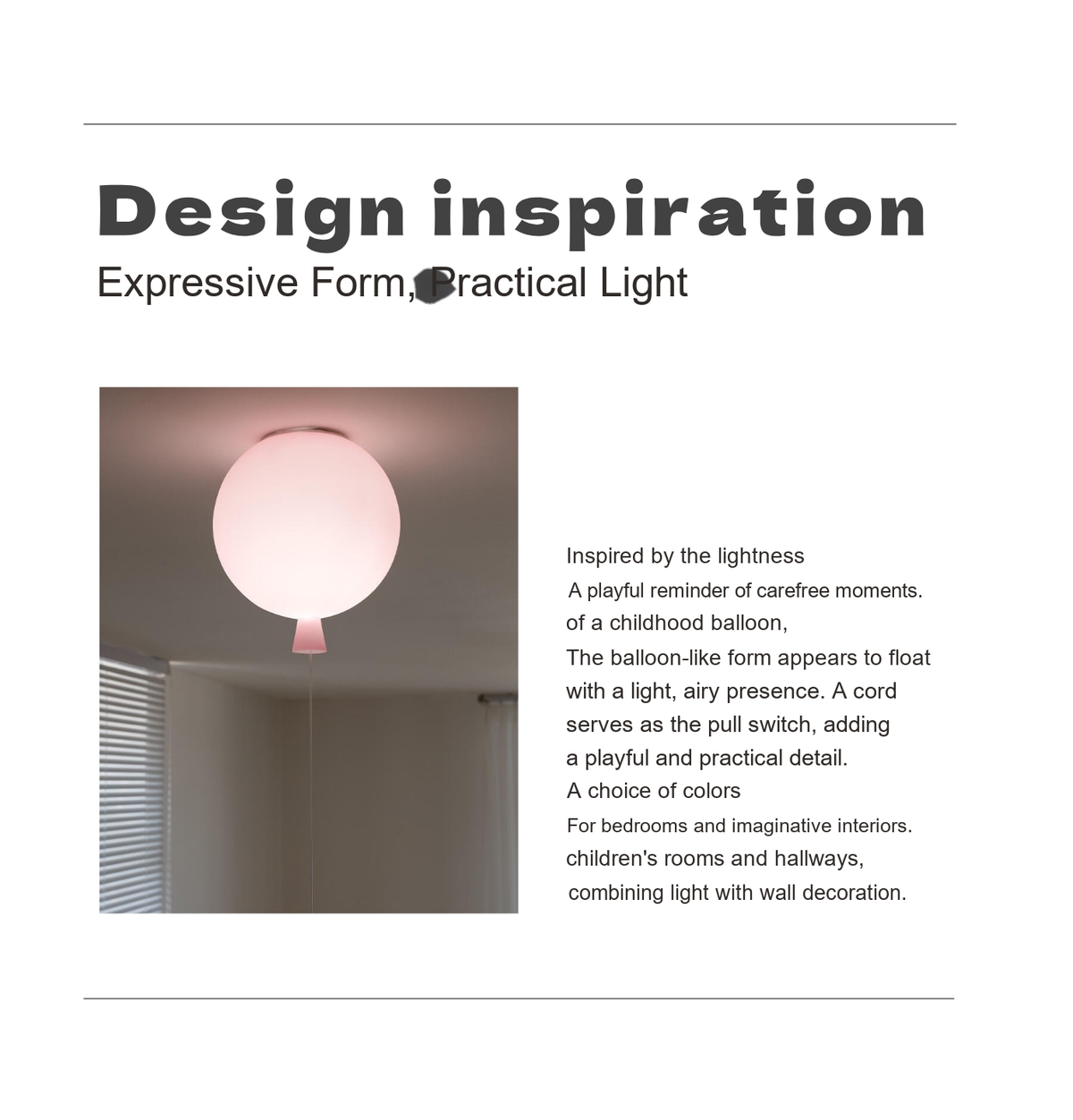 Glass Balloon Ceiling Light — AM0208, view 23