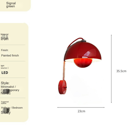 Vermilion · Sliding shade