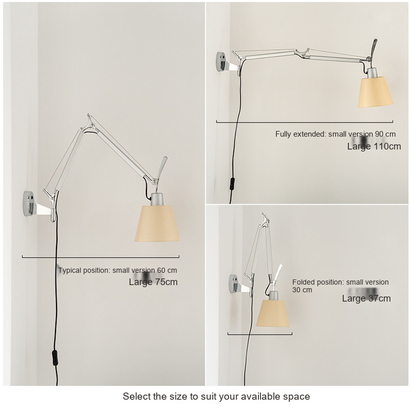 Adjustable Reading Wall Light — AM0157, view 15