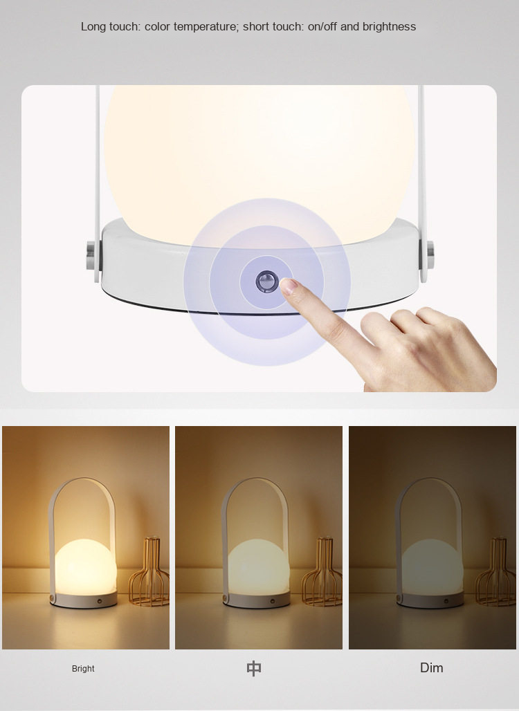 Portable Lantern Table Lamp — AM0164, view 24