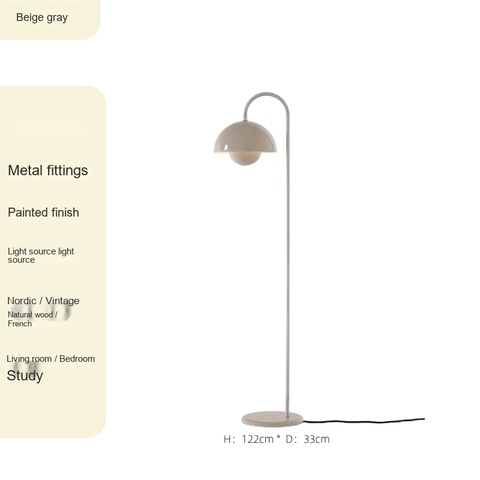 Floor lamp · Beige gray