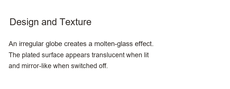 Lava Glass Pendant Light — AM0235, view 7