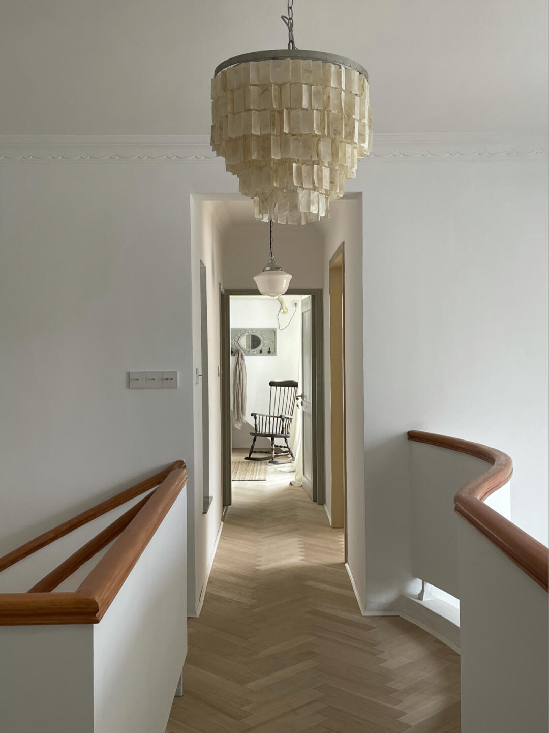 Silver Leaf Shell Pendant Light — AM0158, view 19