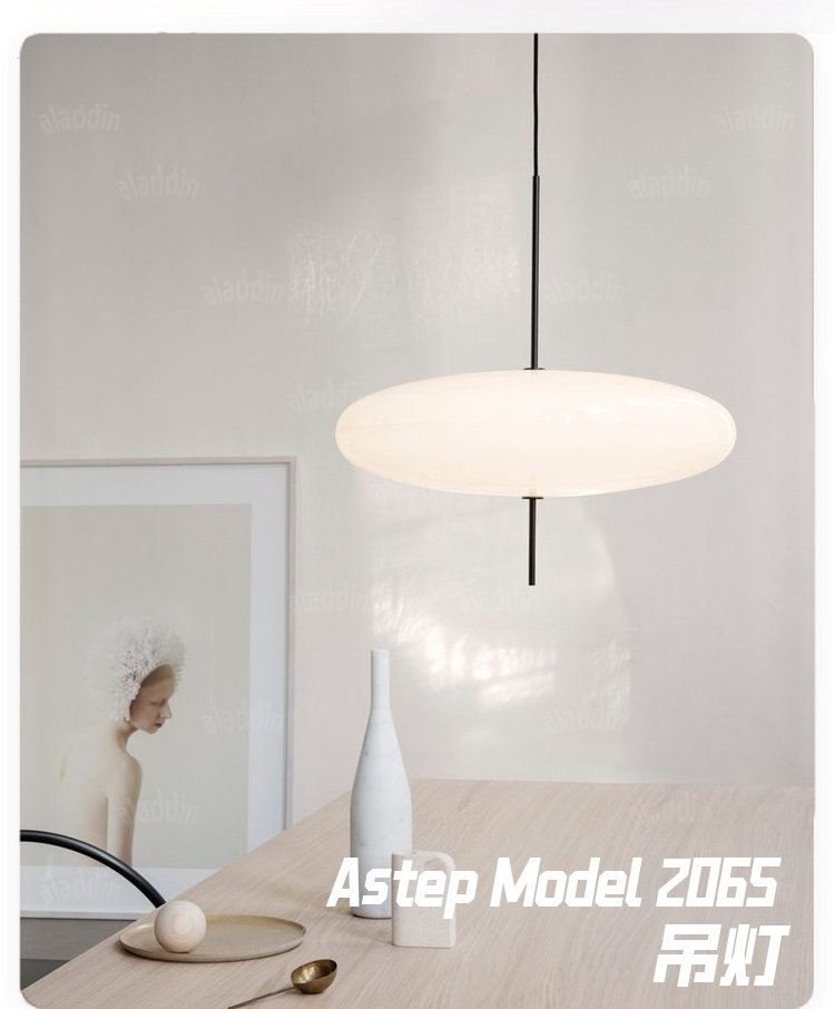 Oval Diffuser Pendant Light — AM0222, view 8