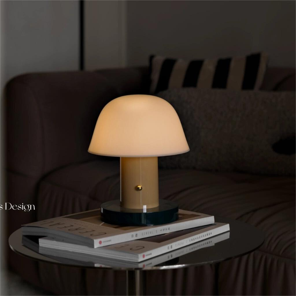 Compact Touch-Dimmable Mushroom Lamp — AM0145, view 6