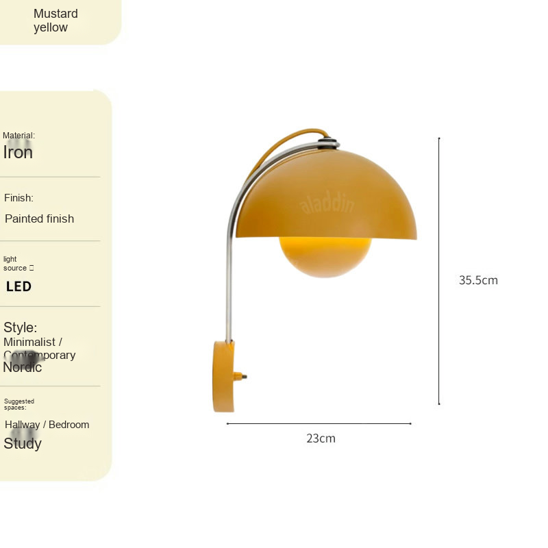 Flowerbud Wall Light — AM0156, view 5
