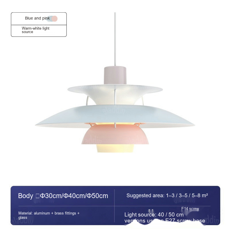 Layered Disc Pendant Light — AM0135, view 17