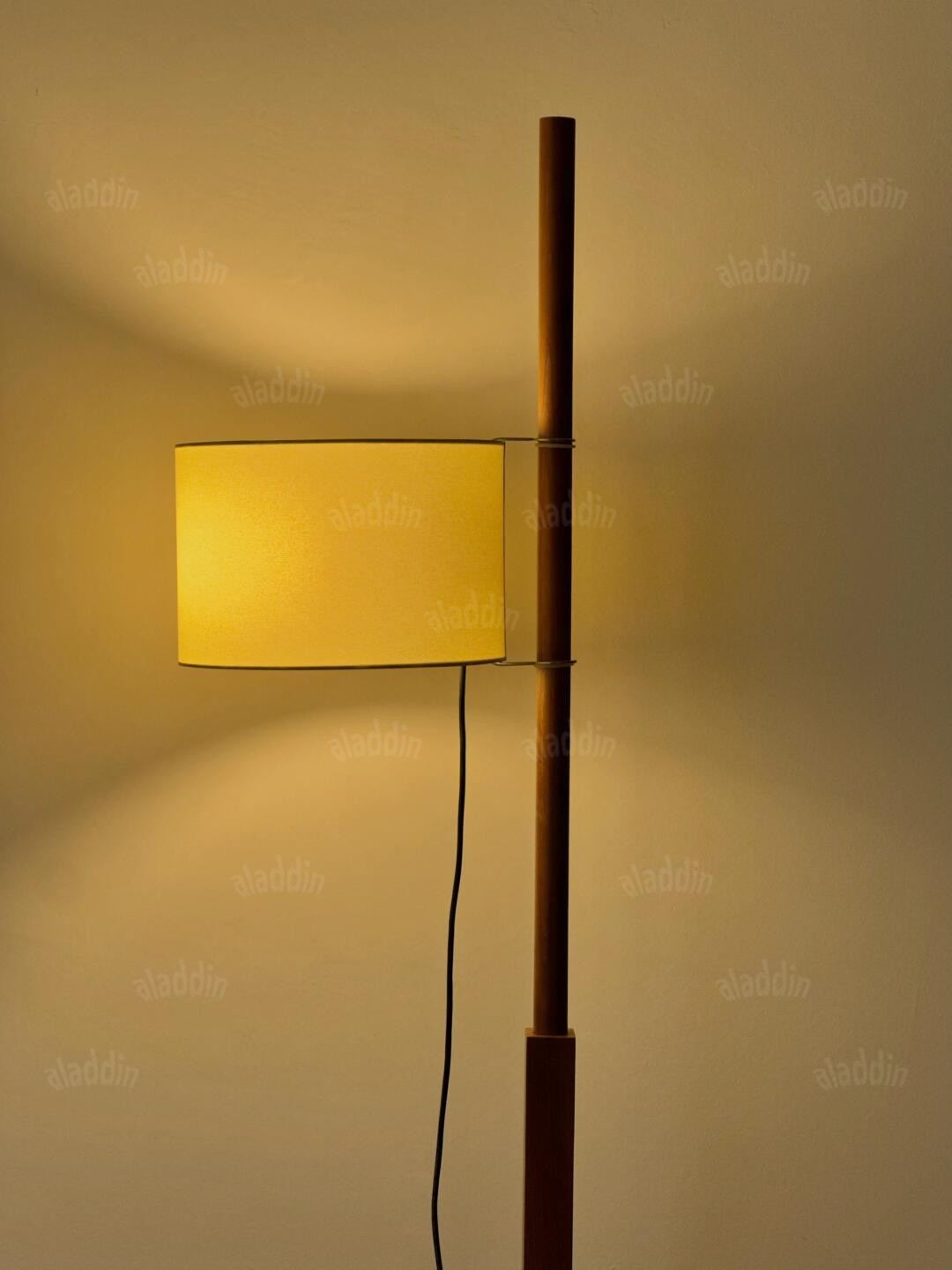 Solid Wood Parchment Floor Lamp — AM0240, view 5