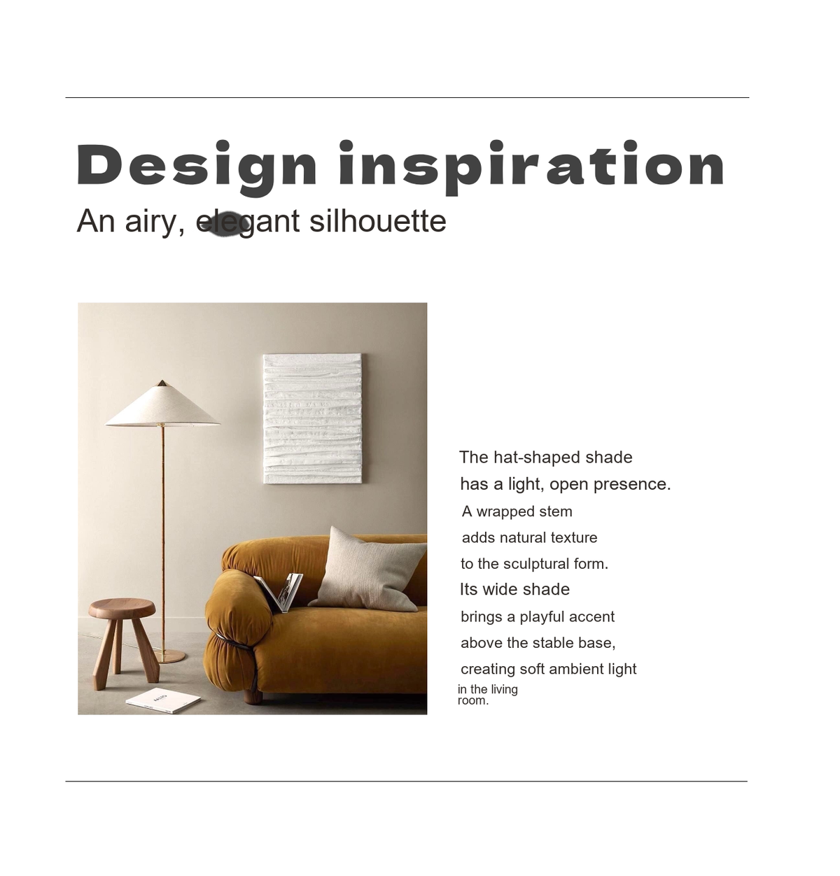 Hat Shade Floor Lamp — AM0140, view 14