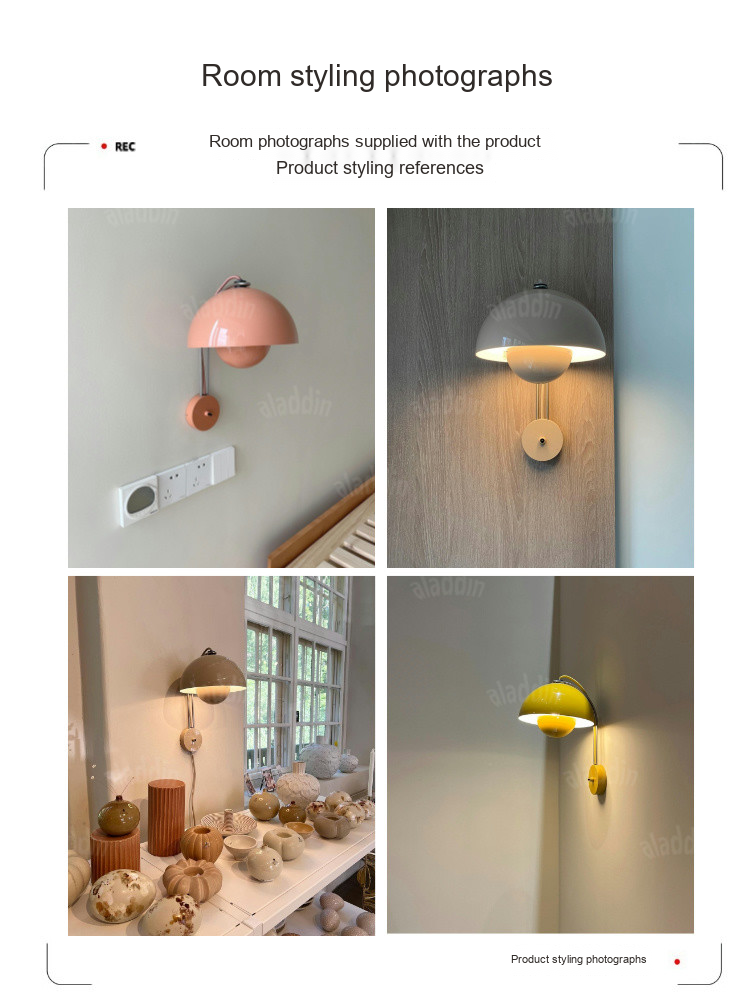 Flowerbud Wall Light — AM0156, view 22