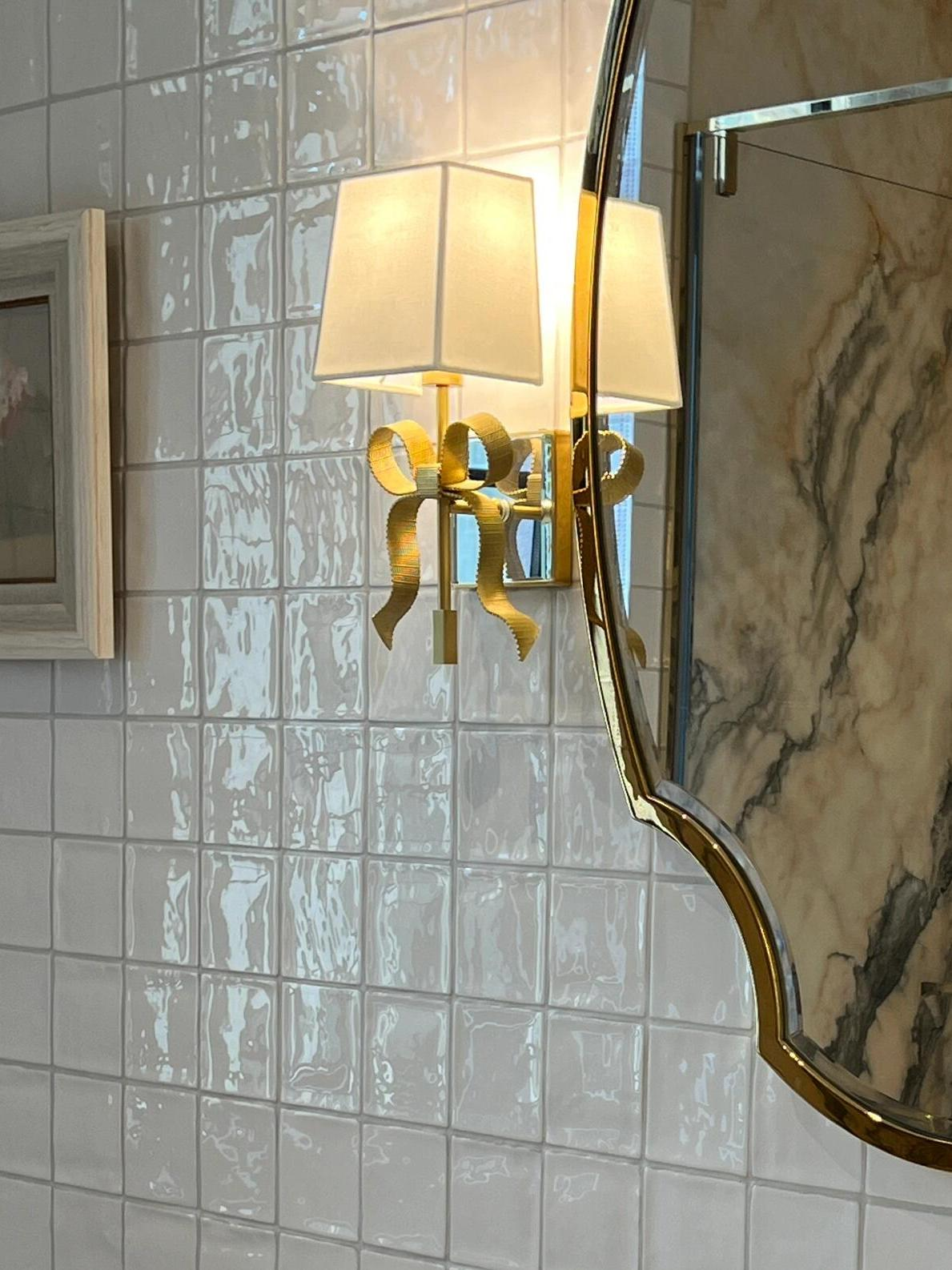 Brass Bow Wall Light — AM0211, view 3