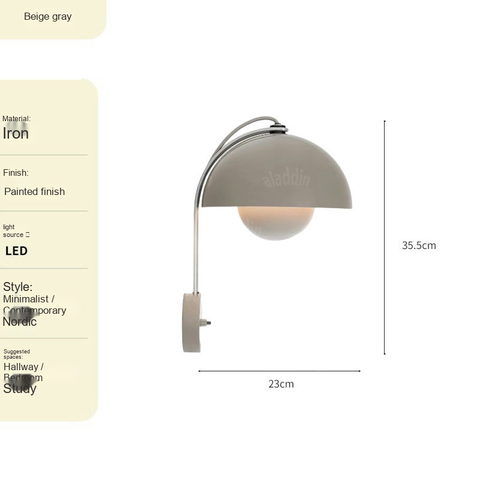 Beige gray · Sliding shade