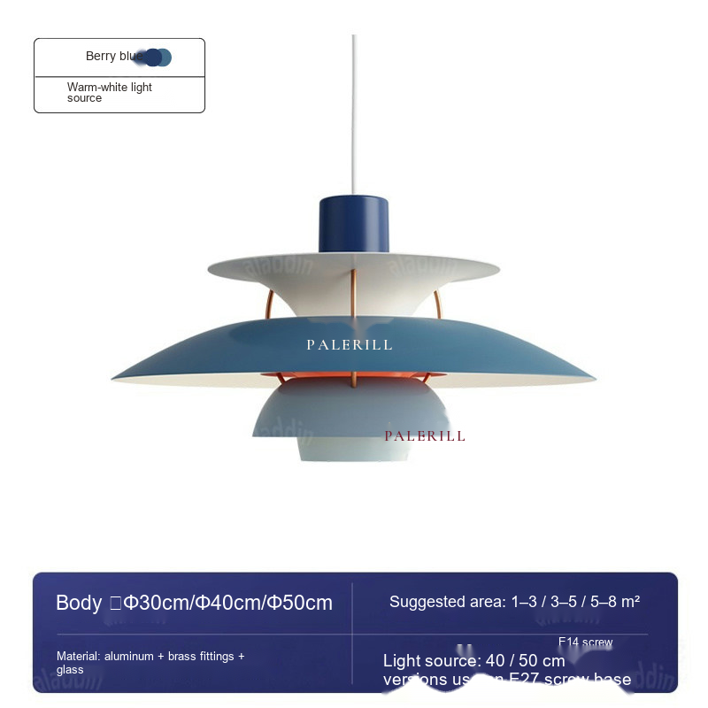 Layered Disc Pendant Light — AM0135, view 14