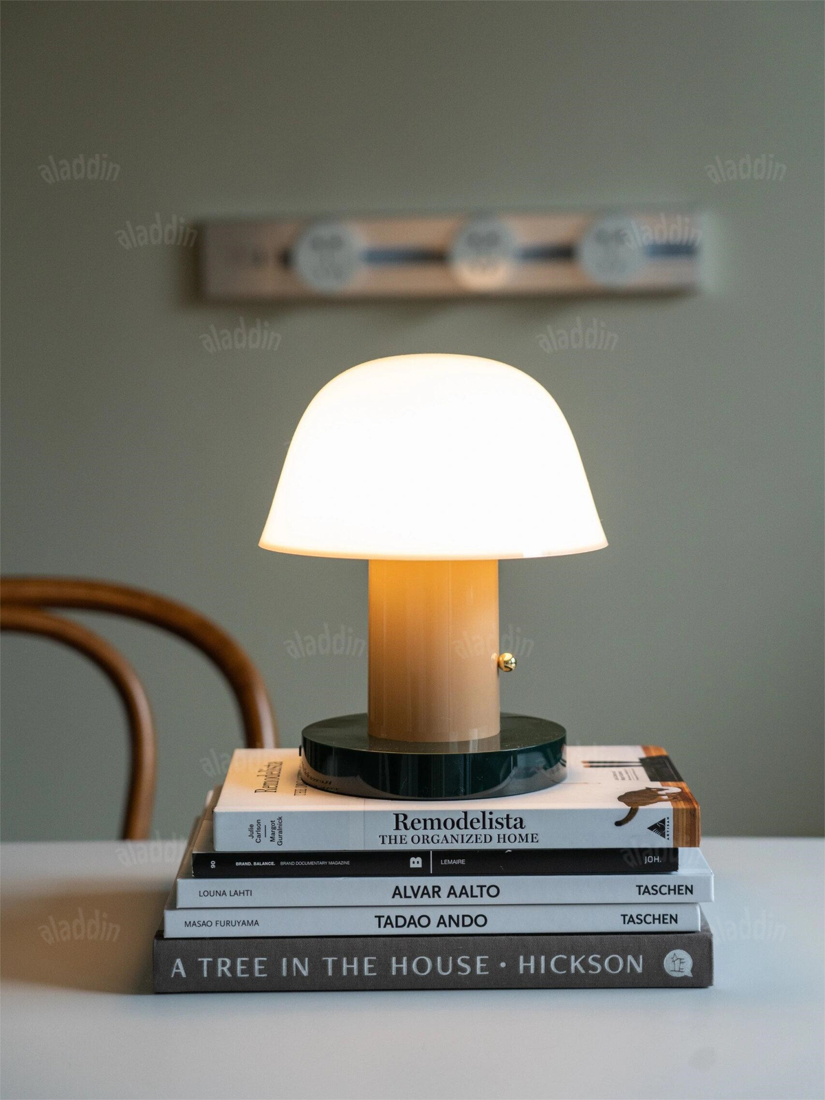 Compact Touch-Dimmable Mushroom Lamp — AM0145, view 2