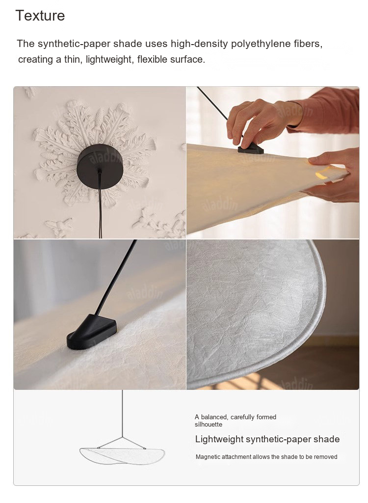 Sculptural Cloud Pendant Light — AM0204, view 12