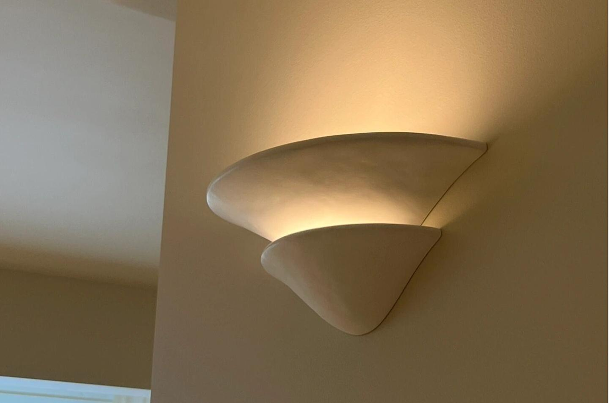 Double-Layer Plaster Wall Light — AM0253, view 8
