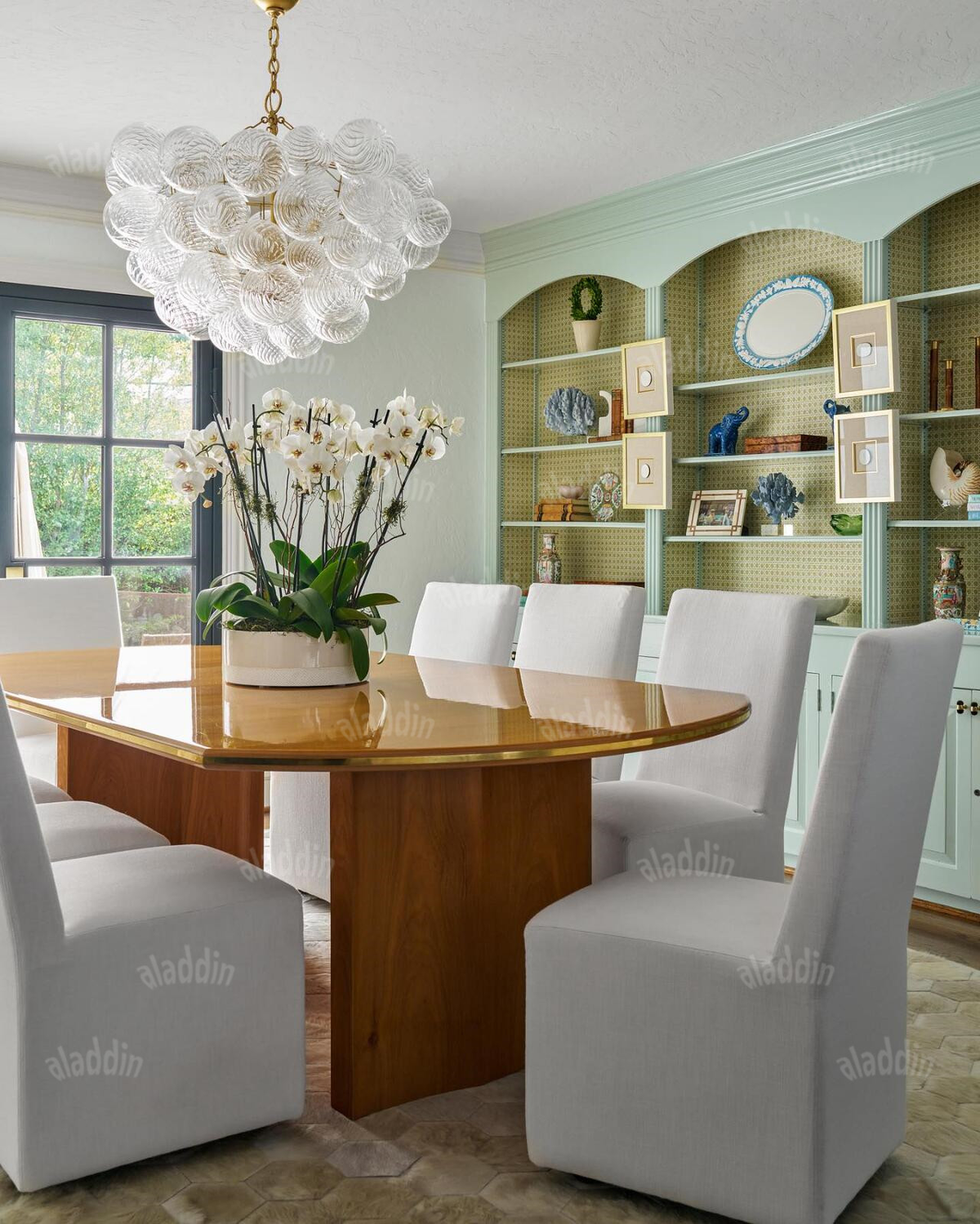 Glass Bubble Chandelier — AM0238, view 24