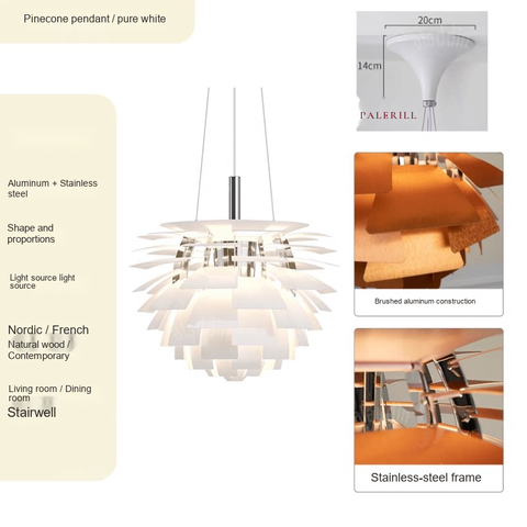 Pure white · Light source 24w; 48x48x46.5cm
