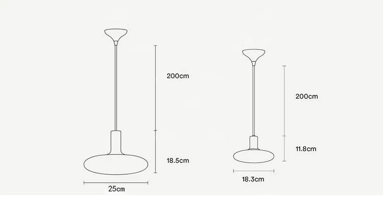 Conical Pendant Light — AM0148, view 9