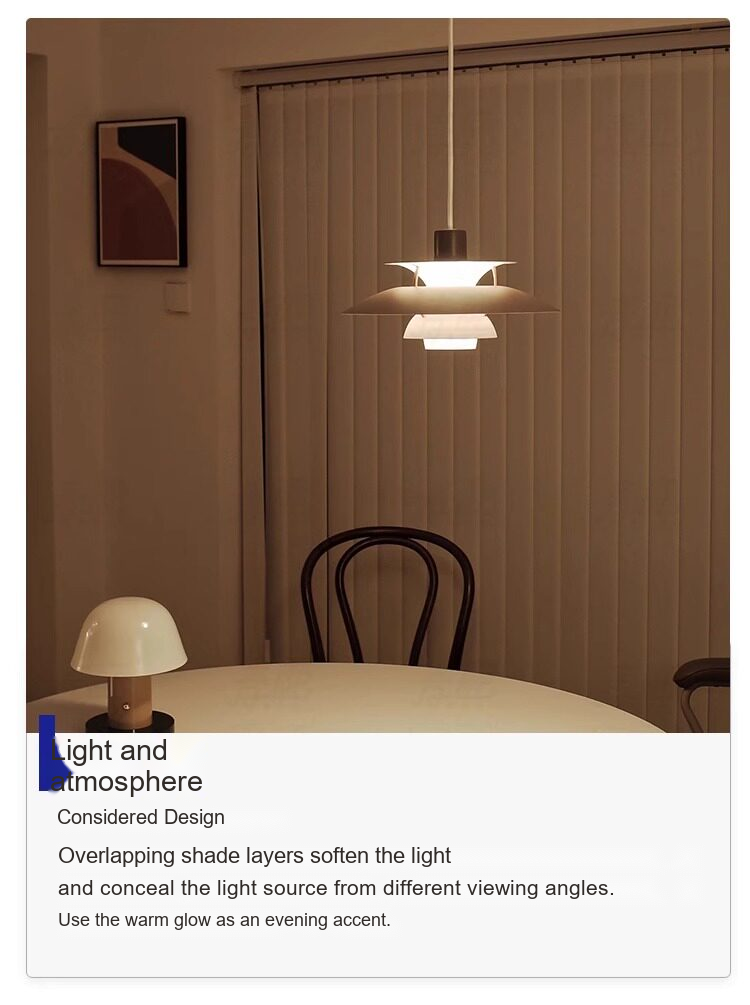 Layered Disc Pendant Light — AM0135, view 35