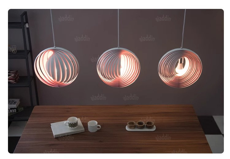 Sculptural Moon Pendant Light — AM0150, view 15