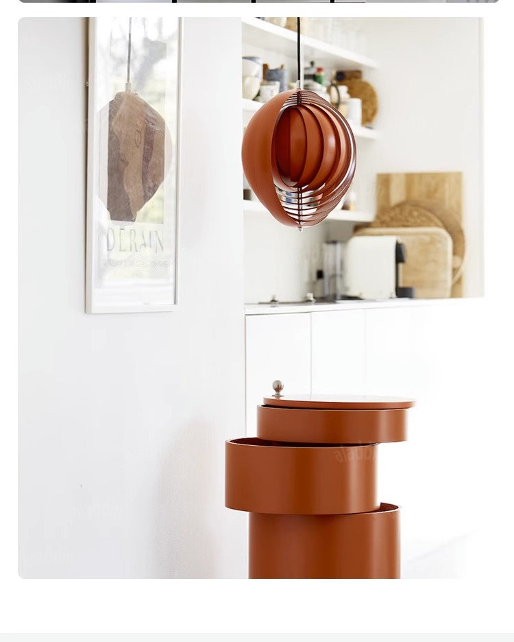 Sculptural Moon Pendant Light — AM0150, view 17