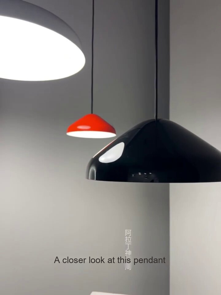 Minimalist Dome Pendant Light — AM0227, view 8