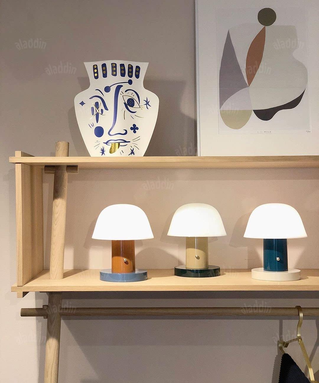 Compact Touch-Dimmable Mushroom Lamp — AM0145, view 10