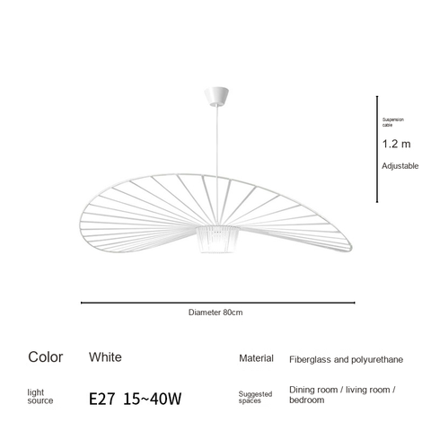 White 80cm