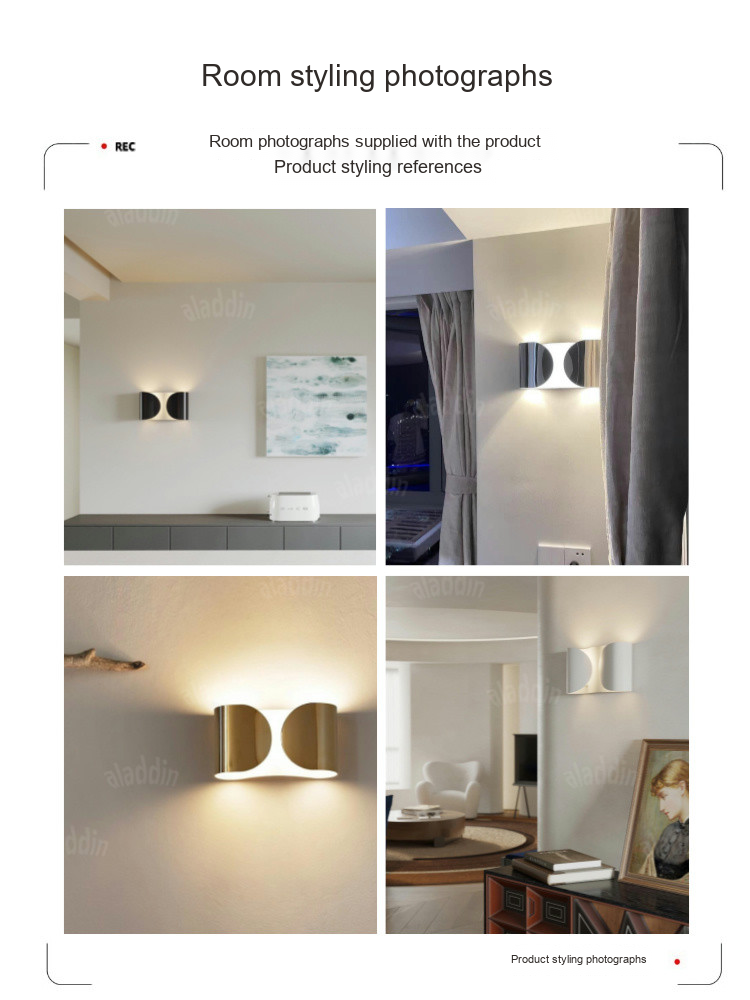 Folded Metal Wall Light — AM0173, view 5