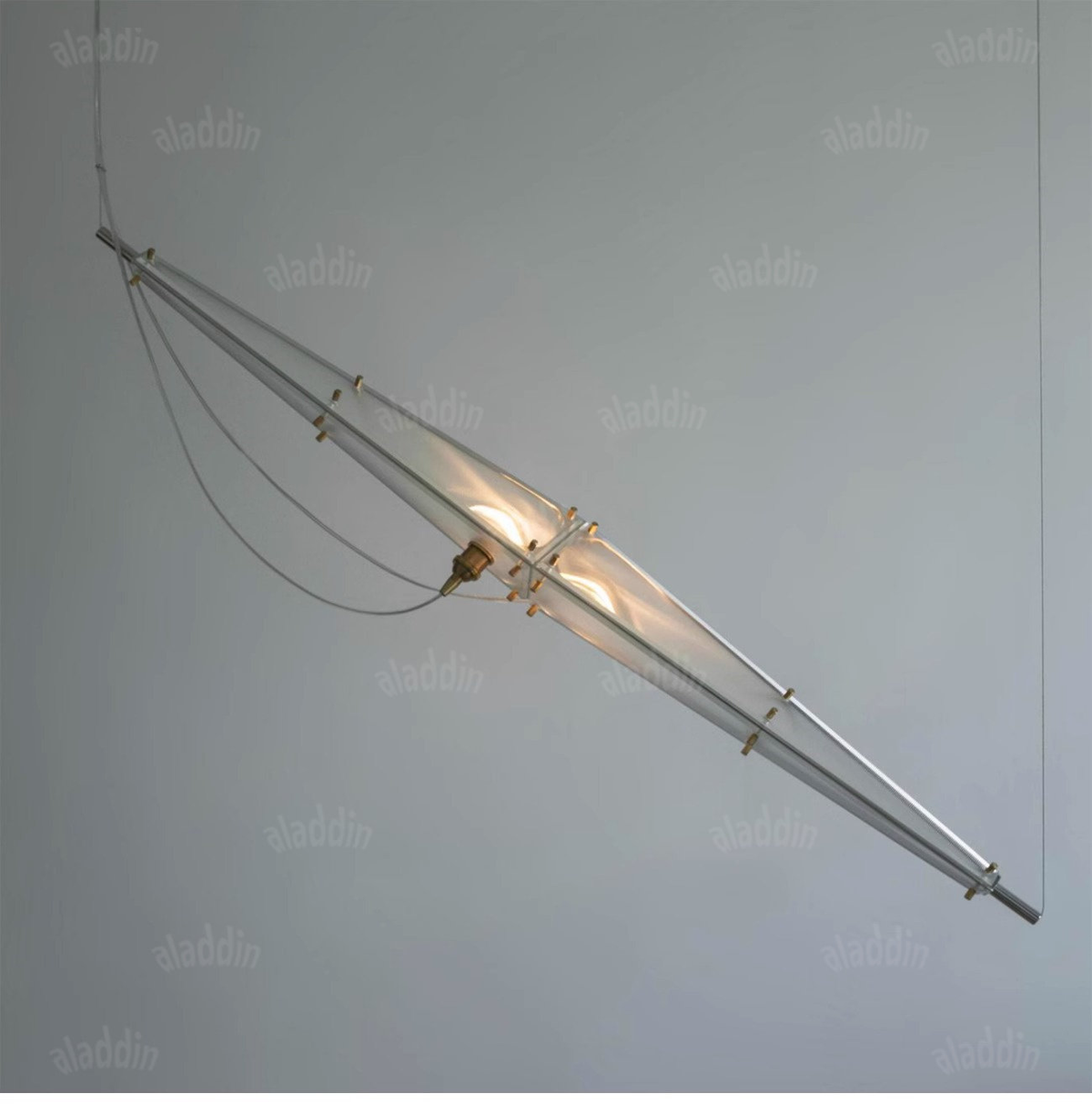 Sculptural Geometric Pendant Light — AM0223, view 26